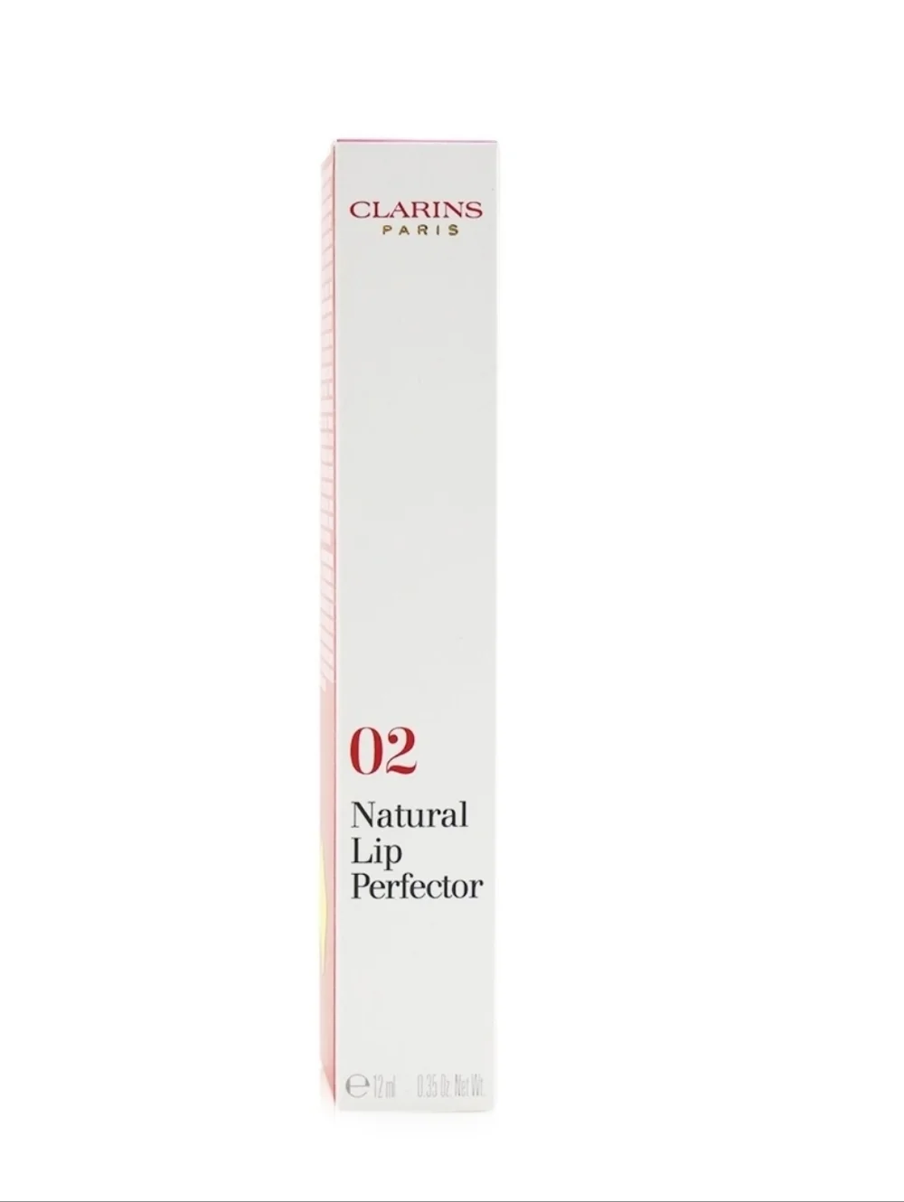 Clarins Natural Lip Perfector #02 Apricot Shimmer 12 ml/0.35oz NIB